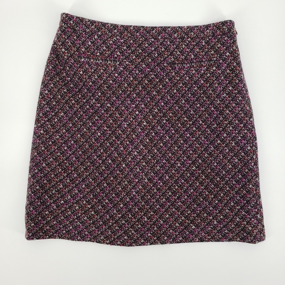 Loft Tweed A Line Skirt Sz 4P - Picture 1 of 7